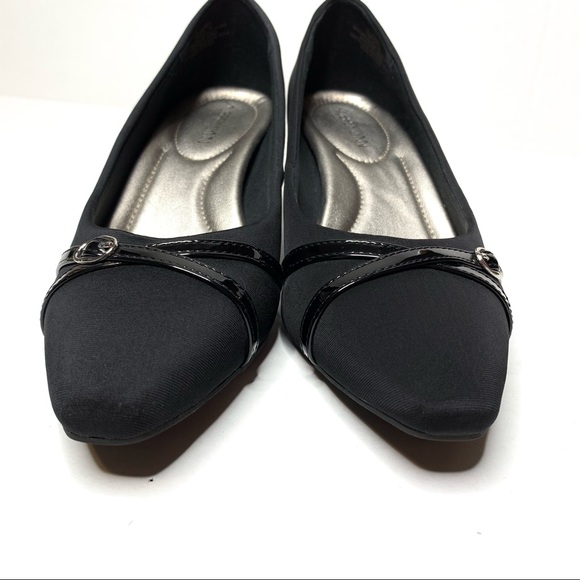 Women Aubrey Lynn Black 7M Heel Dress Shoe - Picture 3 of 12